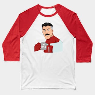 #1 Dad Baseball T-Shirt